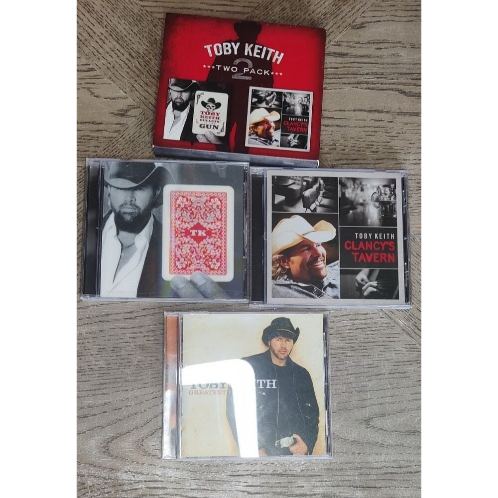 Lot of 3 CDs, Double Shot Toby Keith (CD, 2014) 3 DISCS, Greatest Hits 2